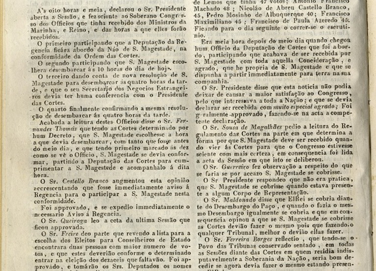 Diário da Regência, 5 de Julho de 1821 - 2