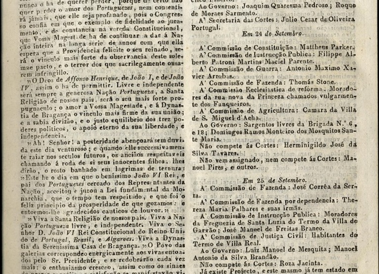 Diário do Governo, 2 de Outubro de 1822 - 3